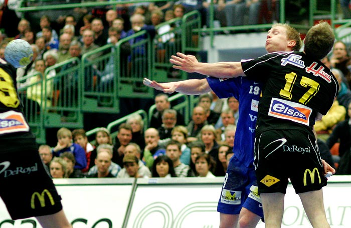 IFK Skövde HK-IK Sävehof 1/2-final 2 23-26,herr,Arena Skövde,Skövde,Sverige,Handboll,,2007,3908