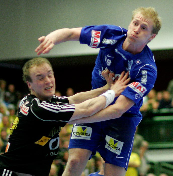 IFK Skövde HK-IK Sävehof 1/2-final 2 23-26,herr,Arena Skövde,Skövde,Sverige,Handboll,,2007,3912