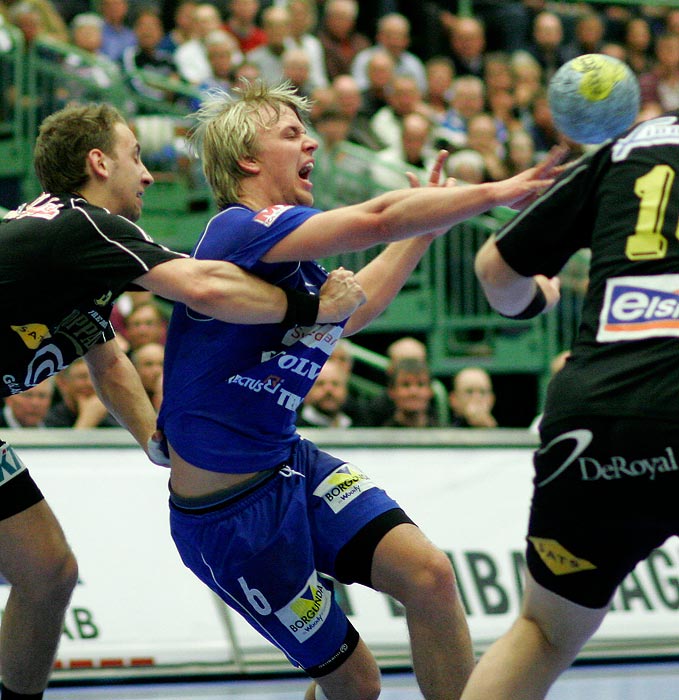 IFK Skövde HK-IK Sävehof 1/2-final 2 23-26,herr,Arena Skövde,Skövde,Sverige,Handboll,,2007,3917