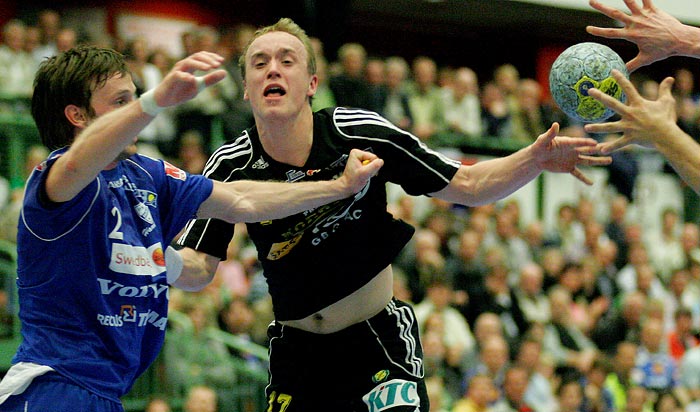 IFK Skövde HK-IK Sävehof 1/2-final 2 23-26,herr,Arena Skövde,Skövde,Sverige,Handboll,,2007,3929