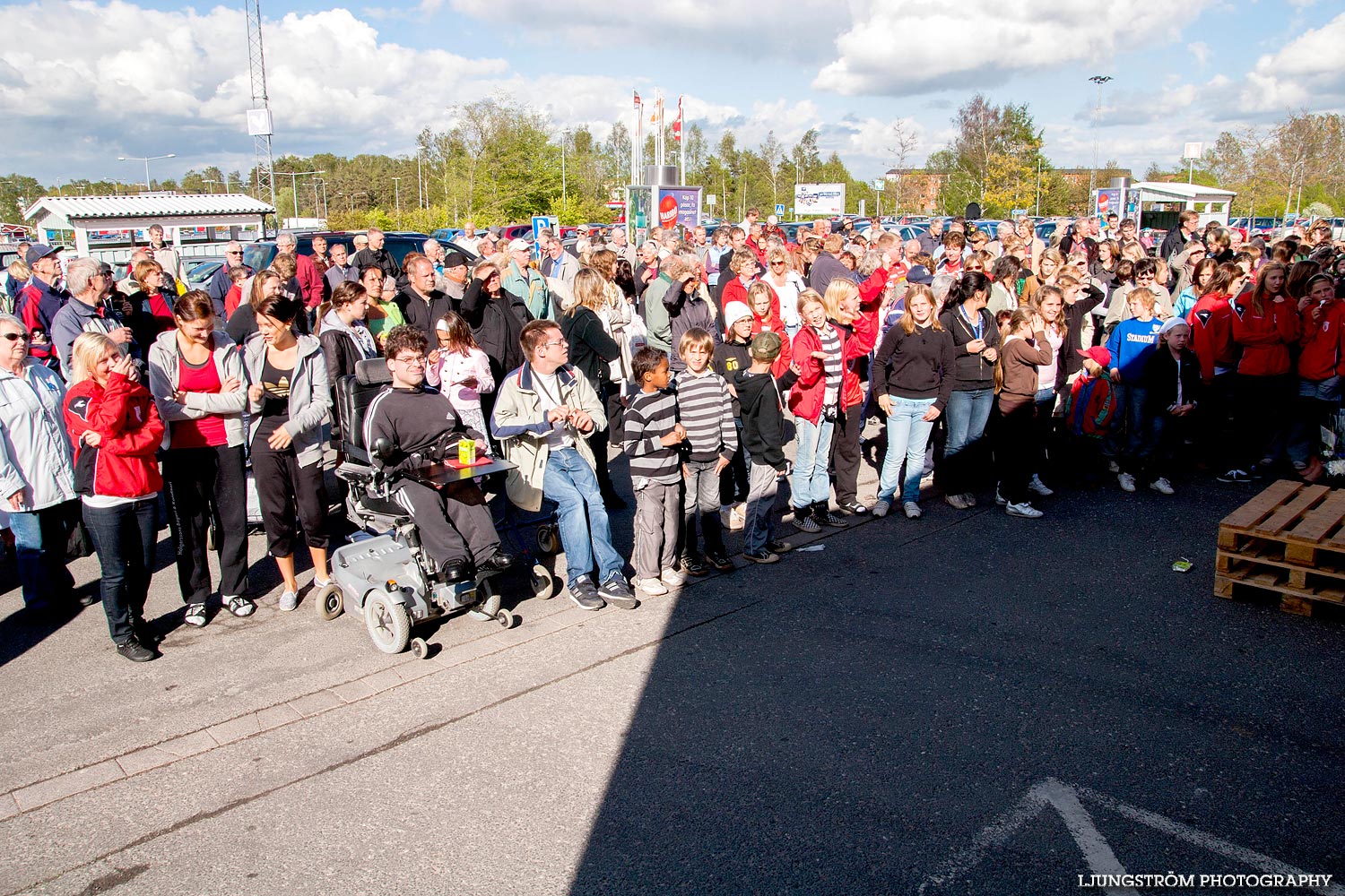 Firande SM-silver handboll,mix,Elins Esplanad,Skövde,Sverige,Övrigt,,2007,106335