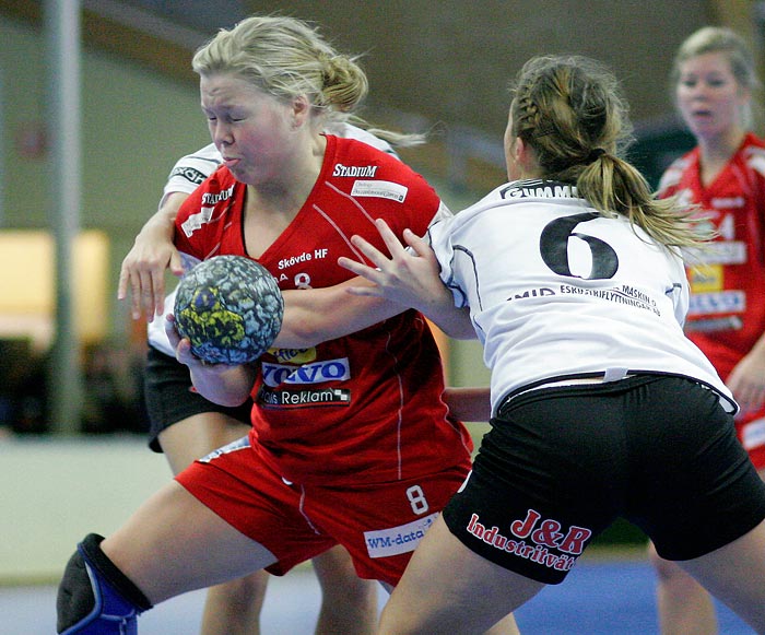 Damjunior-SM Steg 3 Skövde HF-IF Guif,dam,Skövde Idrottshall,Skövde,Sverige,Ungdoms-SM,Handboll,2007,986