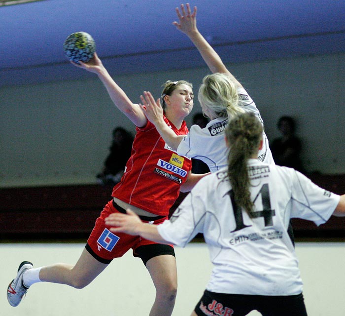 Damjunior-SM Steg 3 Skövde HF-IF Guif,dam,Skövde Idrottshall,Skövde,Sverige,Ungdoms-SM,Handboll,2007,999