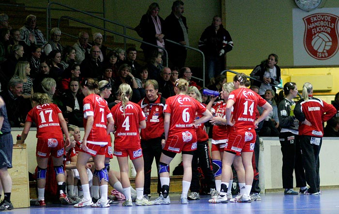 Damjunior-SM Steg 3 Skövde HF-IF Guif,dam,Skövde Idrottshall,Skövde,Sverige,Ungdoms-SM,Handboll,2007,1000