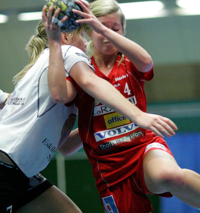 Damjunior-SM Steg 3 Skövde HF-IF Guif,dam,Skövde Idrottshall,Skövde,Sverige,Ungdoms-SM,Handboll,2007,1026