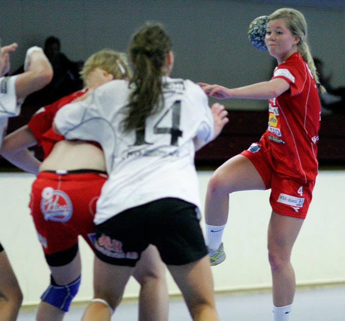 Damjunior-SM Steg 3 Skövde HF-IF Guif,dam,Skövde Idrottshall,Skövde,Sverige,Ungdoms-SM,Handboll,2007,1029