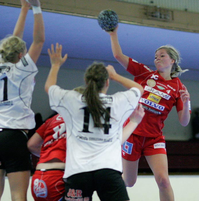 Damjunior-SM Steg 3 Skövde HF-IF Guif,dam,Skövde Idrottshall,Skövde,Sverige,Ungdoms-SM,Handboll,2007,1030