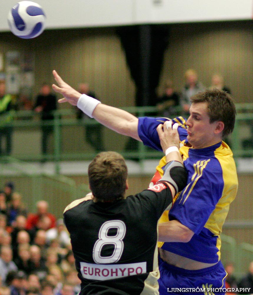Landskamp Sverige-Tyskland 28-34,herr,Arena Skövde,Skövde,Sverige,Handboll,,2007,825