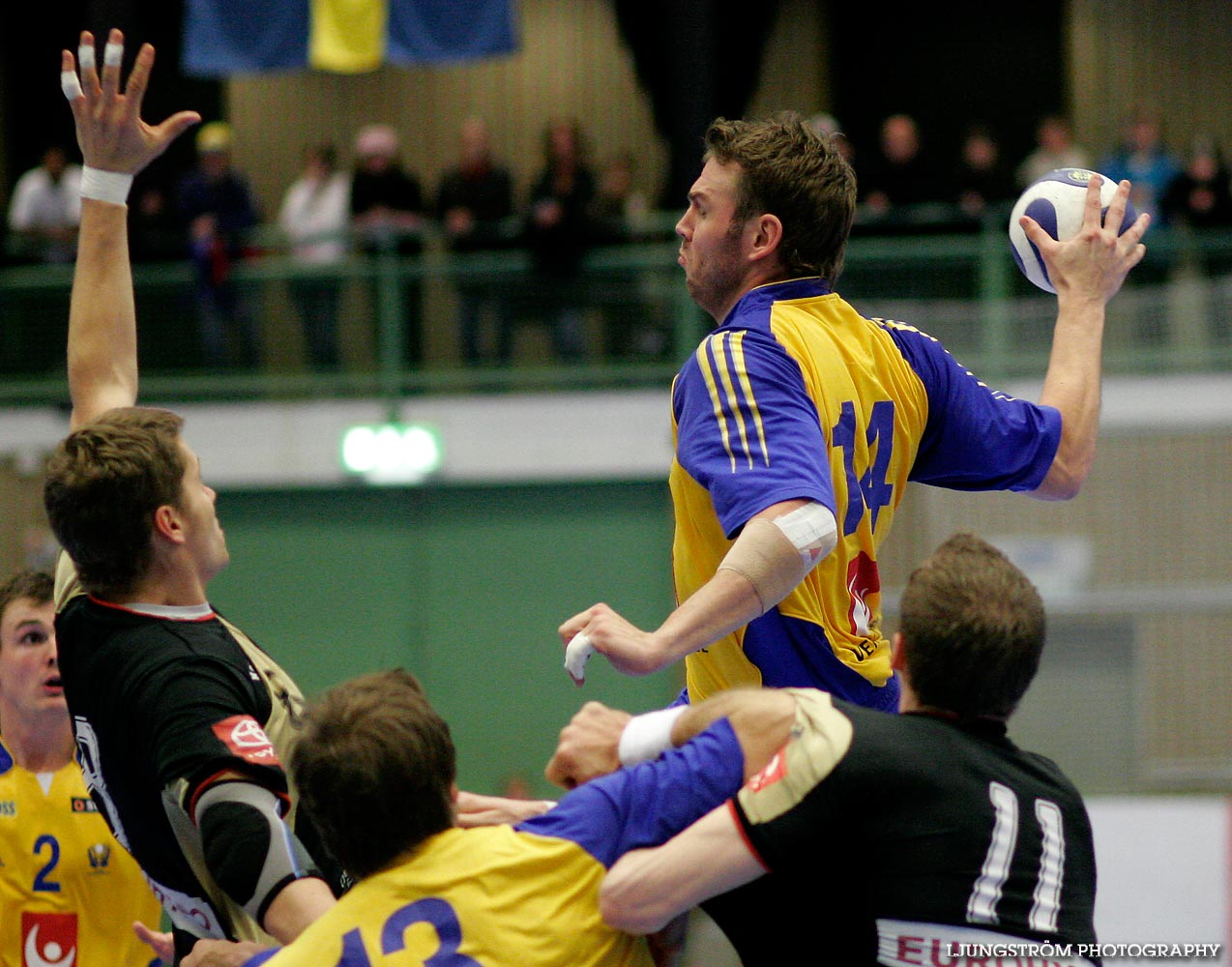 Landskamp Sverige-Tyskland 28-34,herr,Arena Skövde,Skövde,Sverige,Handboll,,2007,826