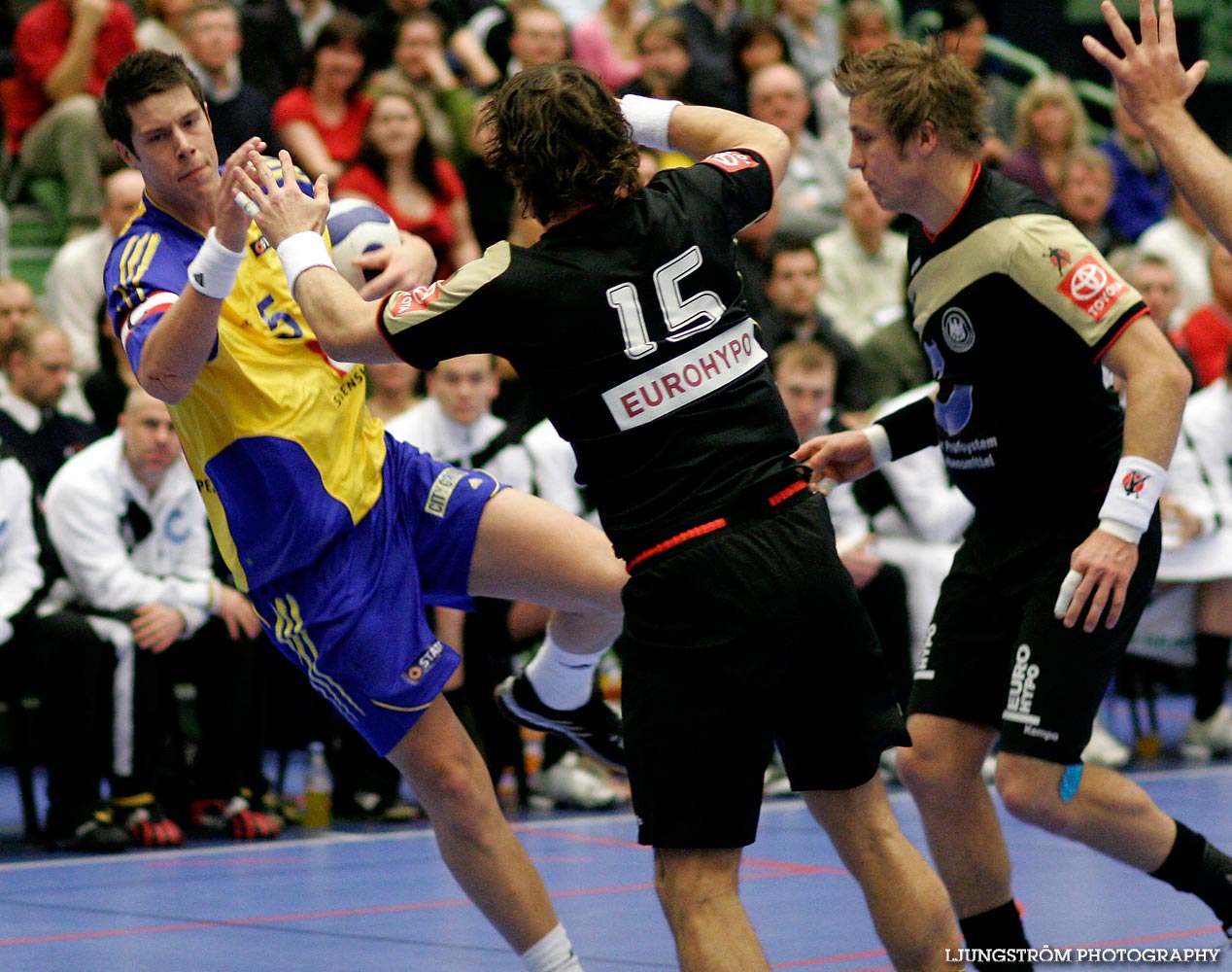 Landskamp Sverige-Tyskland 28-34,herr,Arena Skövde,Skövde,Sverige,Handboll,,2007,827