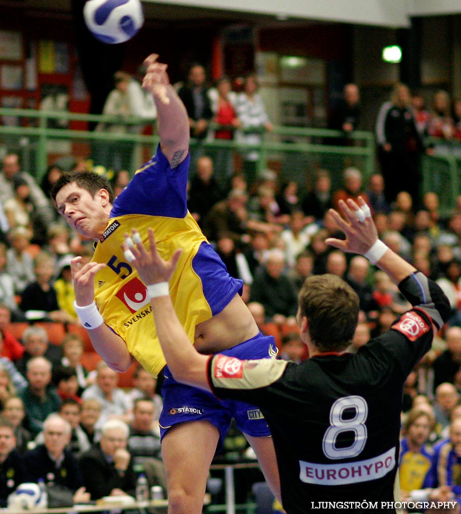 Landskamp Sverige-Tyskland 28-34,herr,Arena Skövde,Skövde,Sverige,Handboll,,2007,830