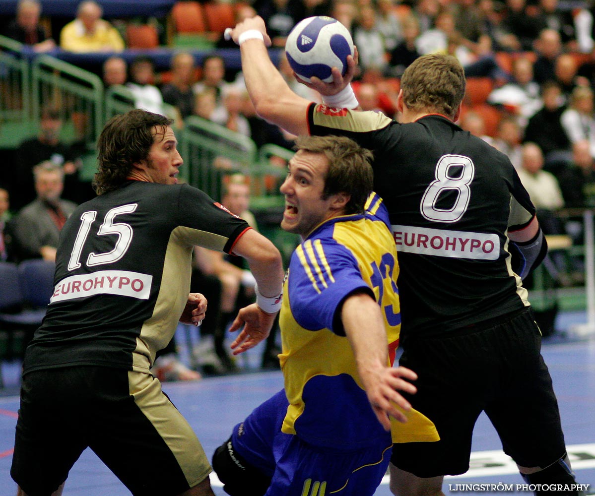 Landskamp Sverige-Tyskland 28-34,herr,Arena Skövde,Skövde,Sverige,Handboll,,2007,834