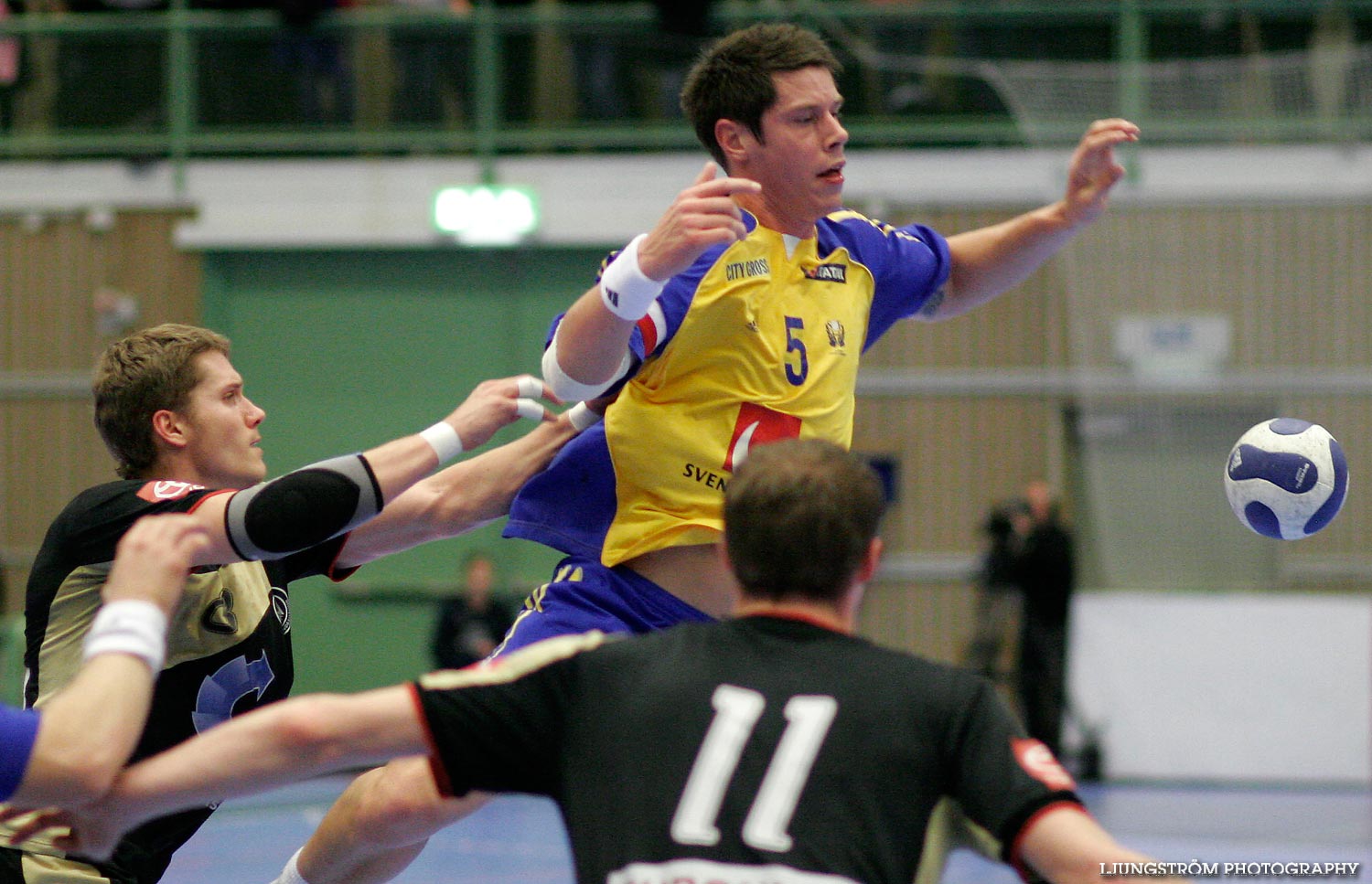 Landskamp Sverige-Tyskland 28-34,herr,Arena Skövde,Skövde,Sverige,Handboll,,2007,855