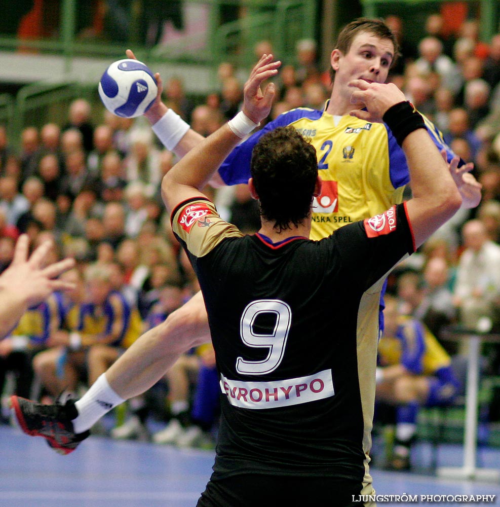 Landskamp Sverige-Tyskland 28-34,herr,Arena Skövde,Skövde,Sverige,Handboll,,2007,880