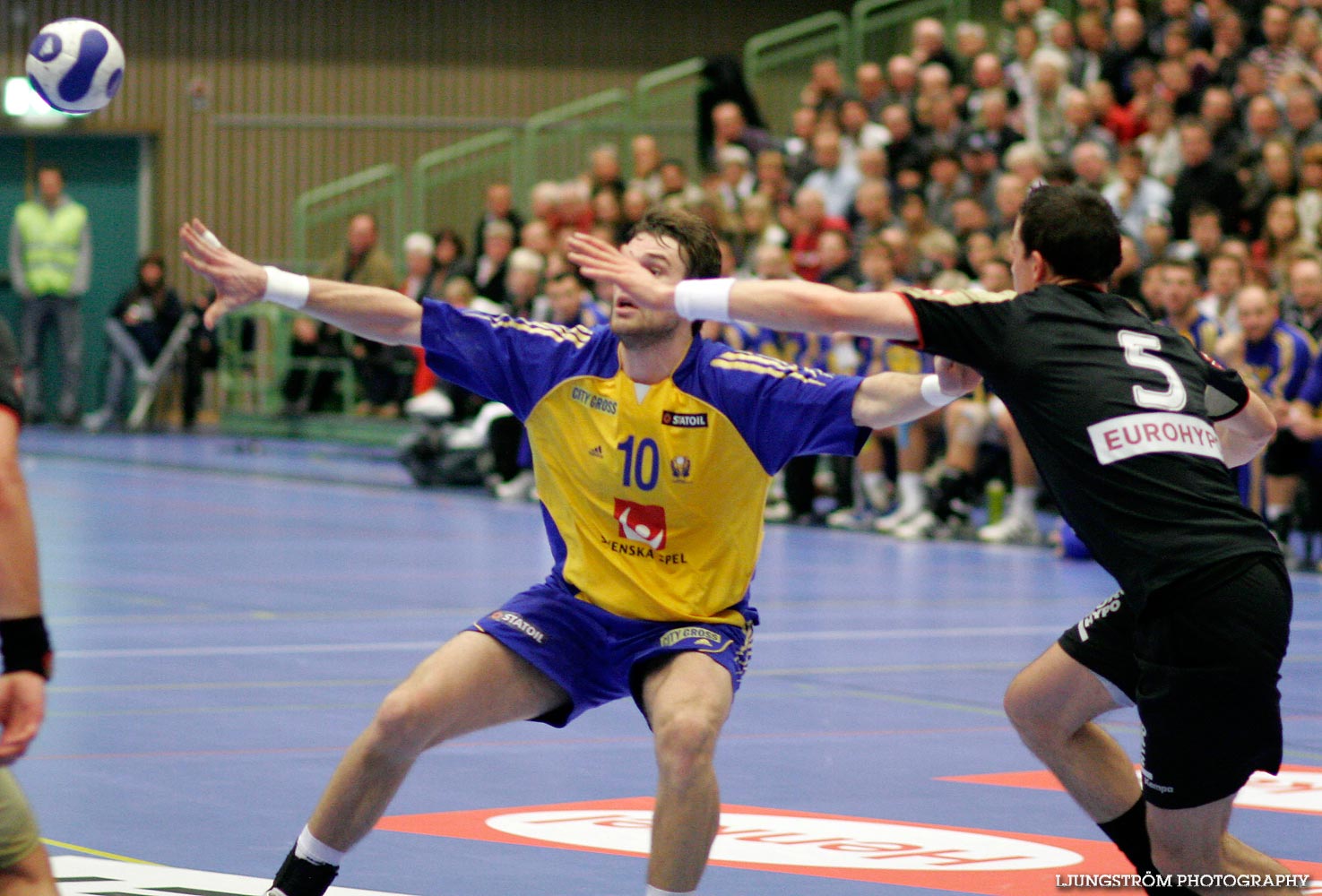 Landskamp Sverige-Tyskland 28-34,herr,Arena Skövde,Skövde,Sverige,Handboll,,2007,887