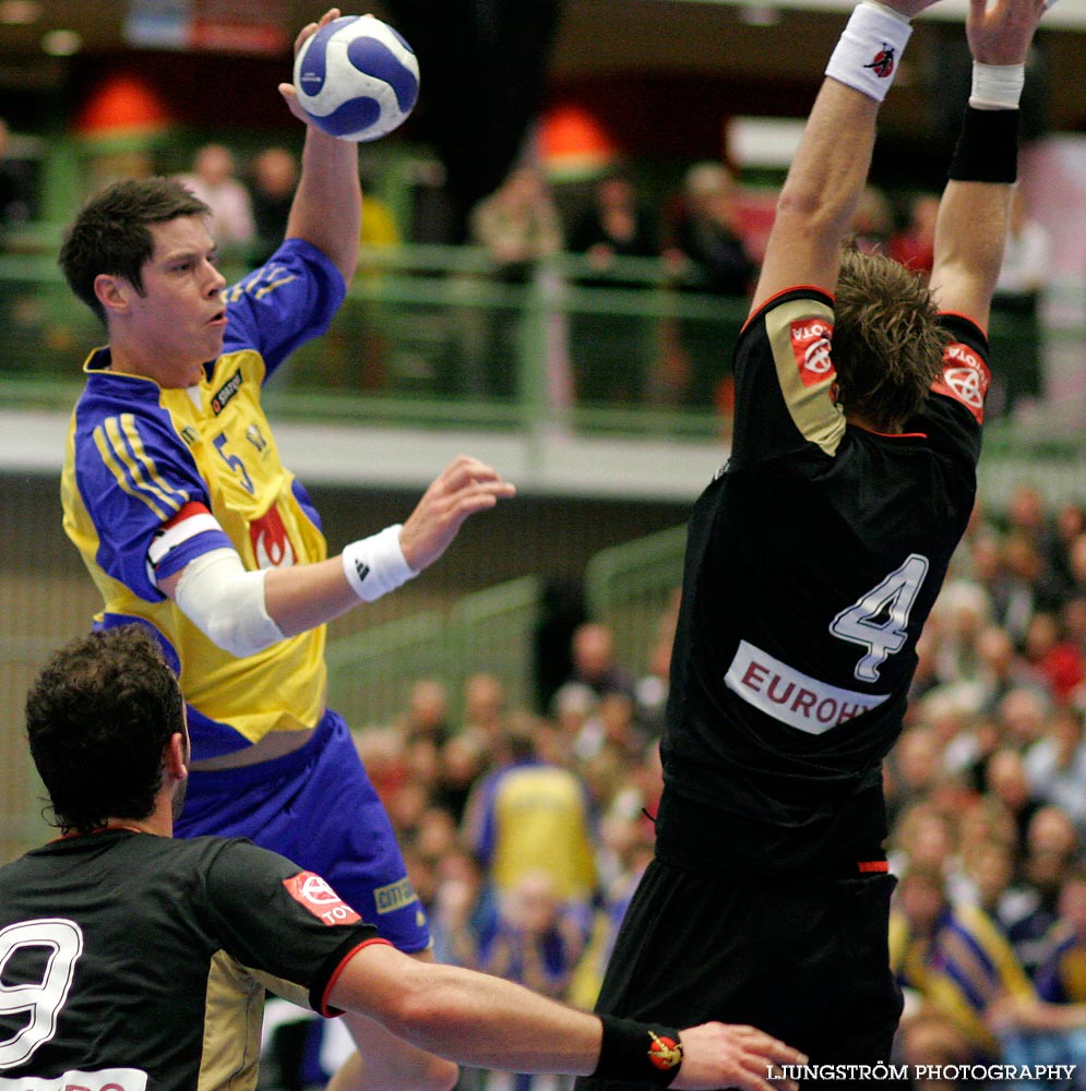 Landskamp Sverige-Tyskland 28-34,herr,Arena Skövde,Skövde,Sverige,Handboll,,2007,890