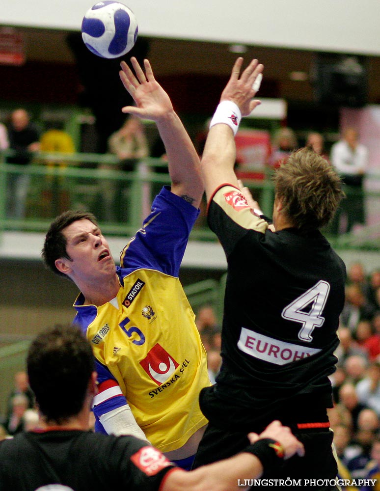 Landskamp Sverige-Tyskland 28-34,herr,Arena Skövde,Skövde,Sverige,Handboll,,2007,891