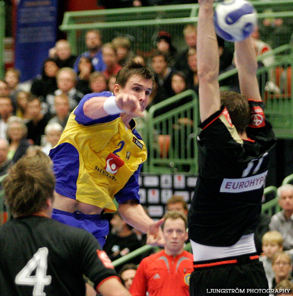 Landskamp Sverige-Tyskland 28-34,herr,Arena Skövde,Skövde,Sverige,Handboll,,2007,893