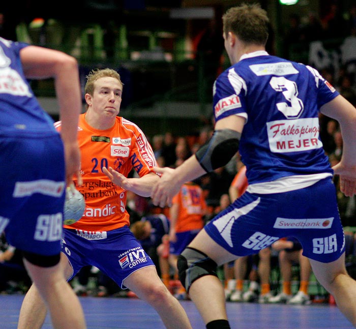 IFK Skövde HK-LIF Lindesberg 40-36,herr,Arena Skövde,Skövde,Sverige,Handboll,,2007,623