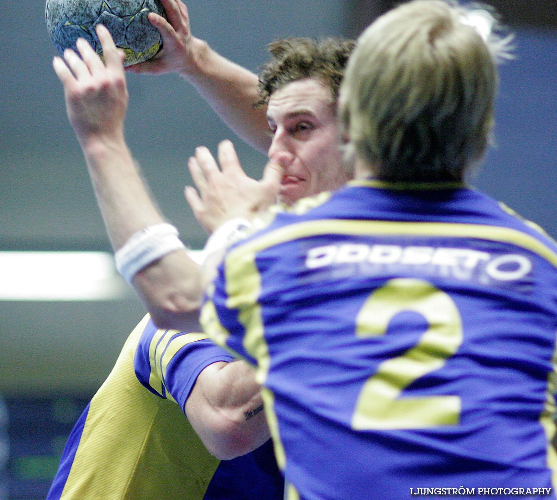 Träningsmatch IFK Skövde HK-Sverige U (88-89) 62-55,herr,Skövde Idrottshall,Skövde,Sverige,Handboll,,2008,13070