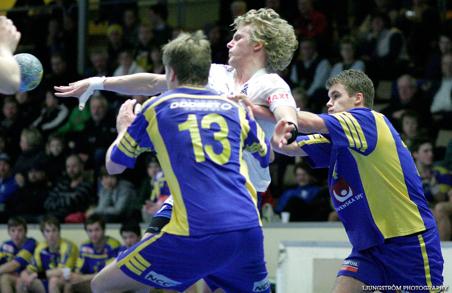 Träningsmatch IFK Skövde HK-Sverige U (88-89) 62-55,herr,Skövde Idrottshall,Skövde,Sverige,Handboll,,2008,13074
