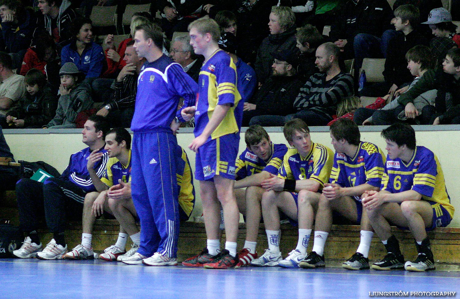 Träningsmatch IFK Skövde HK-Sverige U (88-89) 62-55,herr,Skövde Idrottshall,Skövde,Sverige,Handboll,,2008,13076