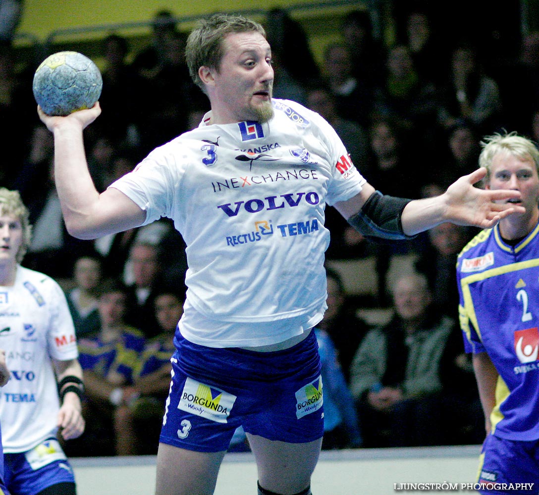 Träningsmatch IFK Skövde HK-Sverige U (88-89) 62-55,herr,Skövde Idrottshall,Skövde,Sverige,Handboll,,2008,13080