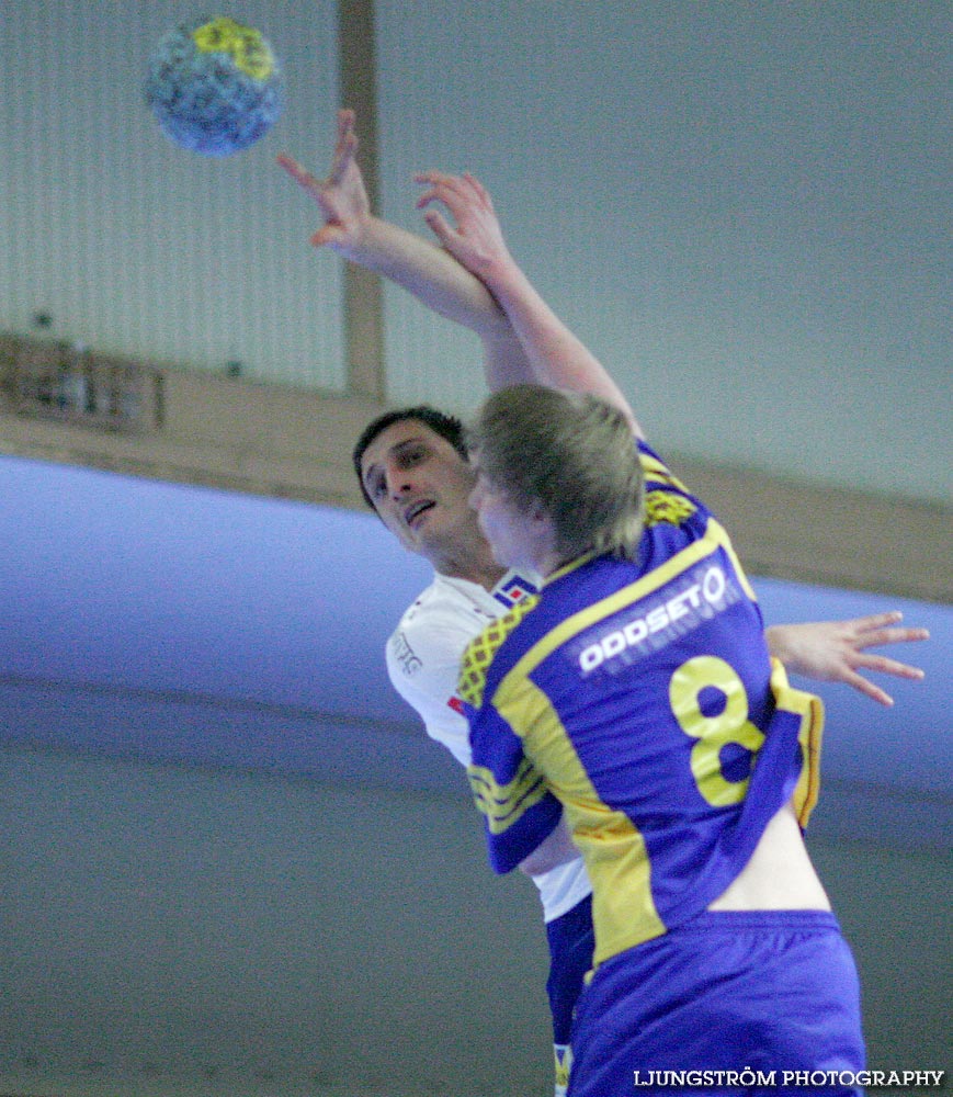 Träningsmatch IFK Skövde HK-Sverige U (88-89) 62-55,herr,Skövde Idrottshall,Skövde,Sverige,Handboll,,2008,13097