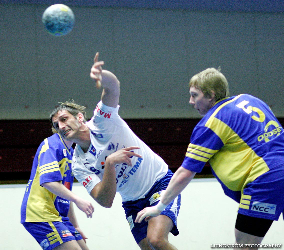 Träningsmatch IFK Skövde HK-Sverige U (88-89) 62-55,herr,Skövde Idrottshall,Skövde,Sverige,Handboll,,2008,13106