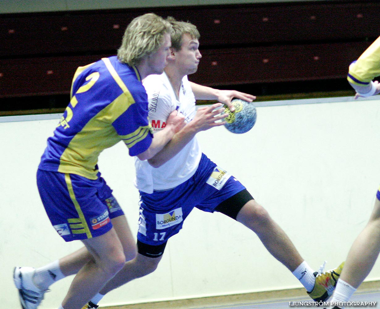 Träningsmatch IFK Skövde HK-Sverige U (88-89) 62-55,herr,Skövde Idrottshall,Skövde,Sverige,Handboll,,2008,13108