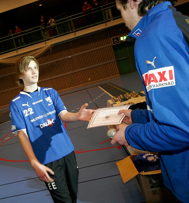IFK Skövde HK Ungdomsavslutning,herr,Arena Skövde,Skövde,Sverige,Handboll,,2008,6991