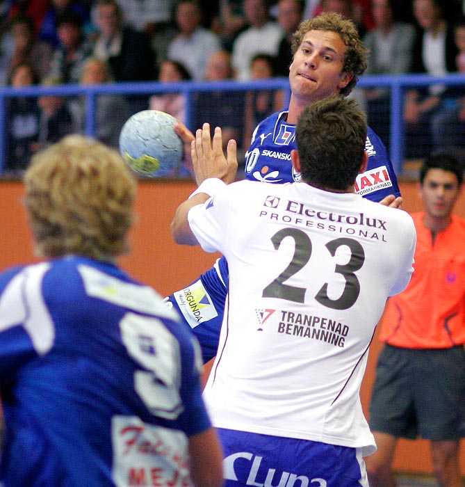 Träningsmatch IFK Skövde HK-Alingsås HK 31-32,herr,Arena Skövde,Skövde,Sverige,Handboll,,2008,7962