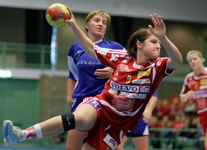 EHF-cupen Skövde HF-ZRK Zivinice 36-8,dam,Arena Skövde,Skövde,Sverige,Handboll,,2008,8842