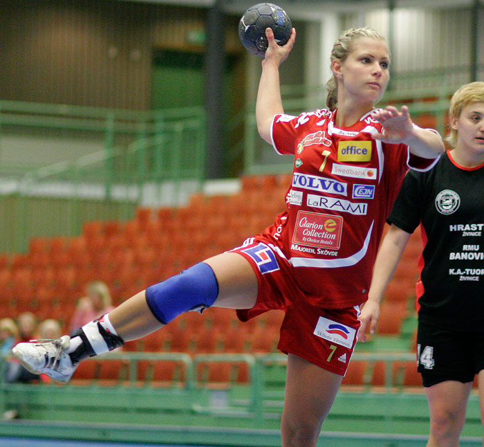 EHF-cupen ZRK Zivinice-Skövde HF 19-35,dam,Arena Skövde,Skövde,Sverige,Handboll,,2008,8931