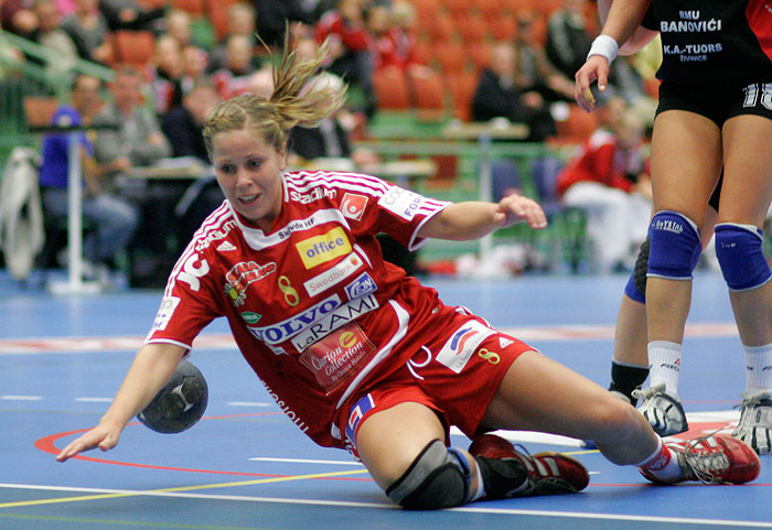 EHF-cupen ZRK Zivinice-Skövde HF 19-35,dam,Arena Skövde,Skövde,Sverige,Handboll,,2008,8935