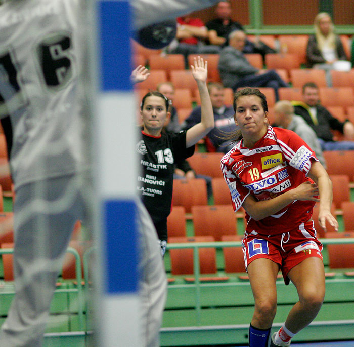 EHF-cupen ZRK Zivinice-Skövde HF 19-35,dam,Arena Skövde,Skövde,Sverige,Handboll,,2008,8940