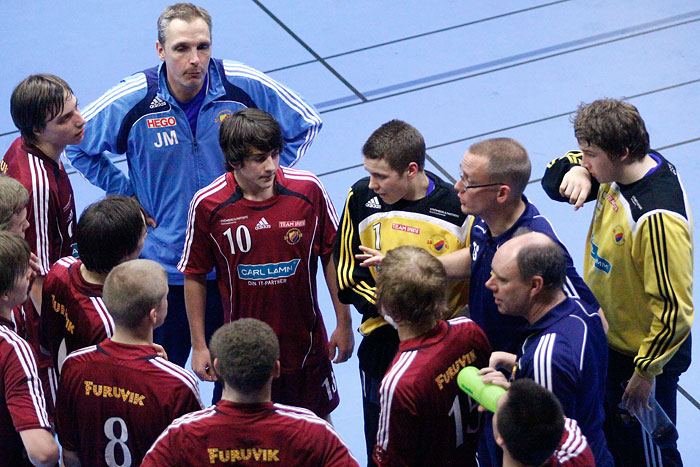 Herrjunior-SM Steg 4 IFK Skövde HK-Djurgårdens IF HF 33-26,herr,Skövde Idrottshall,Skövde,Sverige,Handboll,,2009,13198