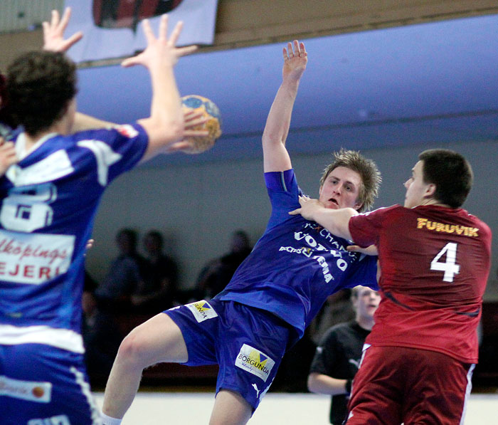 Herrjunior-SM Steg 4 IFK Skövde HK-Djurgårdens IF HF 33-26,herr,Skövde Idrottshall,Skövde,Sverige,Handboll,,2009,13233