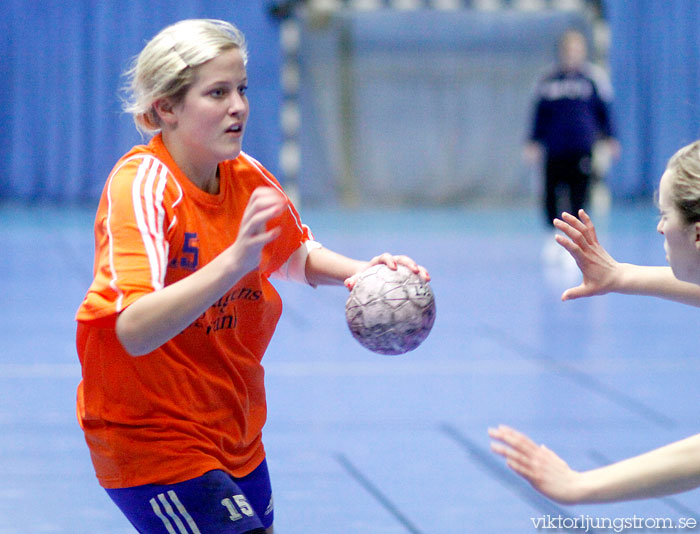 Flick-SM Steg 4 Skövde HF-Lindeskolans IF 26-26,dam,Skövde Idrottshall,Skövde,Sverige,Handboll,,2009,13771