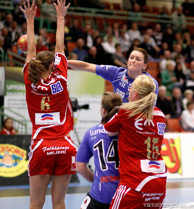 Skövde HF-IVH Västerås 1/2-final 1 27-24,dam,Arena Skövde,Skövde,Sverige,Handboll,,2009,15437