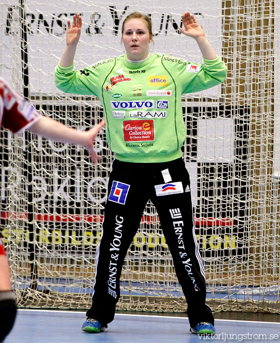 Skövde HF-IVH Västerås 1/2-final 1 27-24,dam,Arena Skövde,Skövde,Sverige,Handboll,,2009,15461