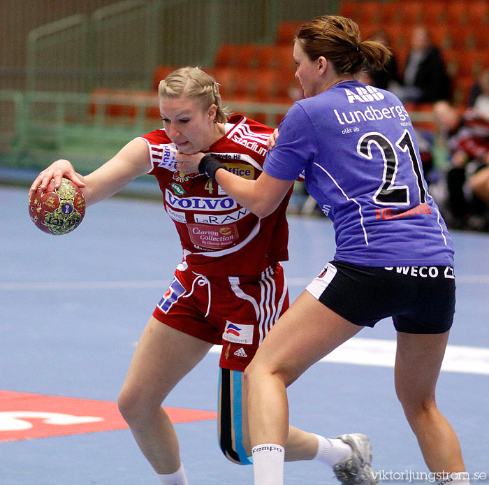 Skövde HF-IVH Västerås 1/2-final 1 27-24,dam,Arena Skövde,Skövde,Sverige,Handboll,,2009,15490