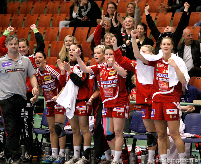 Skövde HF-IVH Västerås 1/2-final 1 27-24,dam,Arena Skövde,Skövde,Sverige,Handboll,,2009,15504