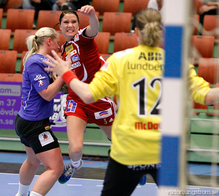 Skövde HF-IVH Västerås 1/2-final 1 27-24,dam,Arena Skövde,Skövde,Sverige,Handboll,,2009,15512