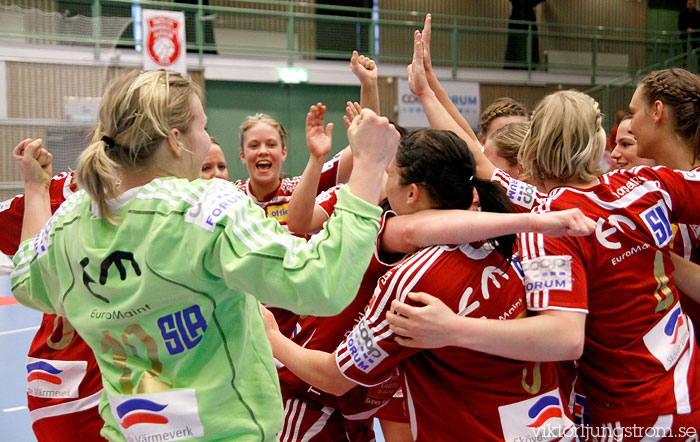 Skövde HF-IVH Västerås 1/2-final 1 27-24,dam,Arena Skövde,Skövde,Sverige,Handboll,,2009,15519