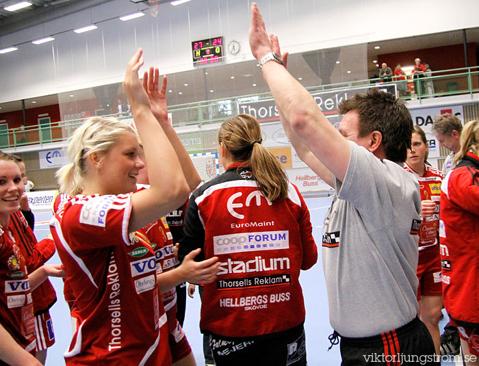 Skövde HF-IVH Västerås 1/2-final 1 27-24,dam,Arena Skövde,Skövde,Sverige,Handboll,,2009,15525