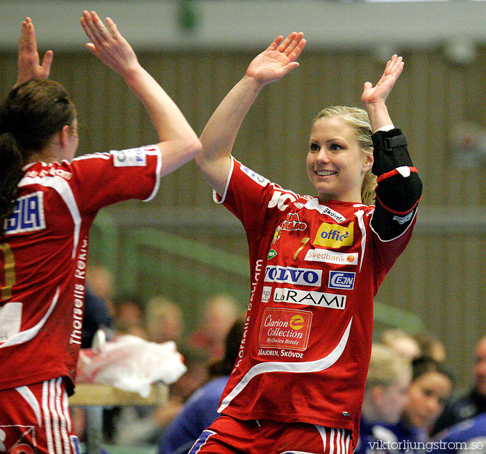 Skövde HF-IVH Västerås 1/2-final 3 23-21,dam,Arena Skövde,Skövde,Sverige,Handboll,,2009,15865