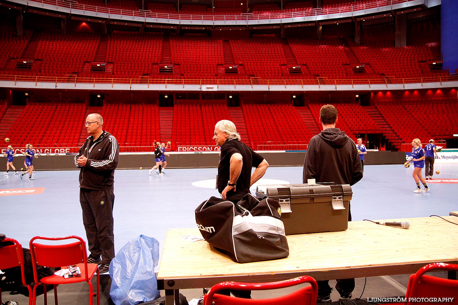 Förberedelser & uppvärmning inför SM-finalerna,mix,Ericsson Globe,Stockholm,Sverige,Övrigt,,2009,16788