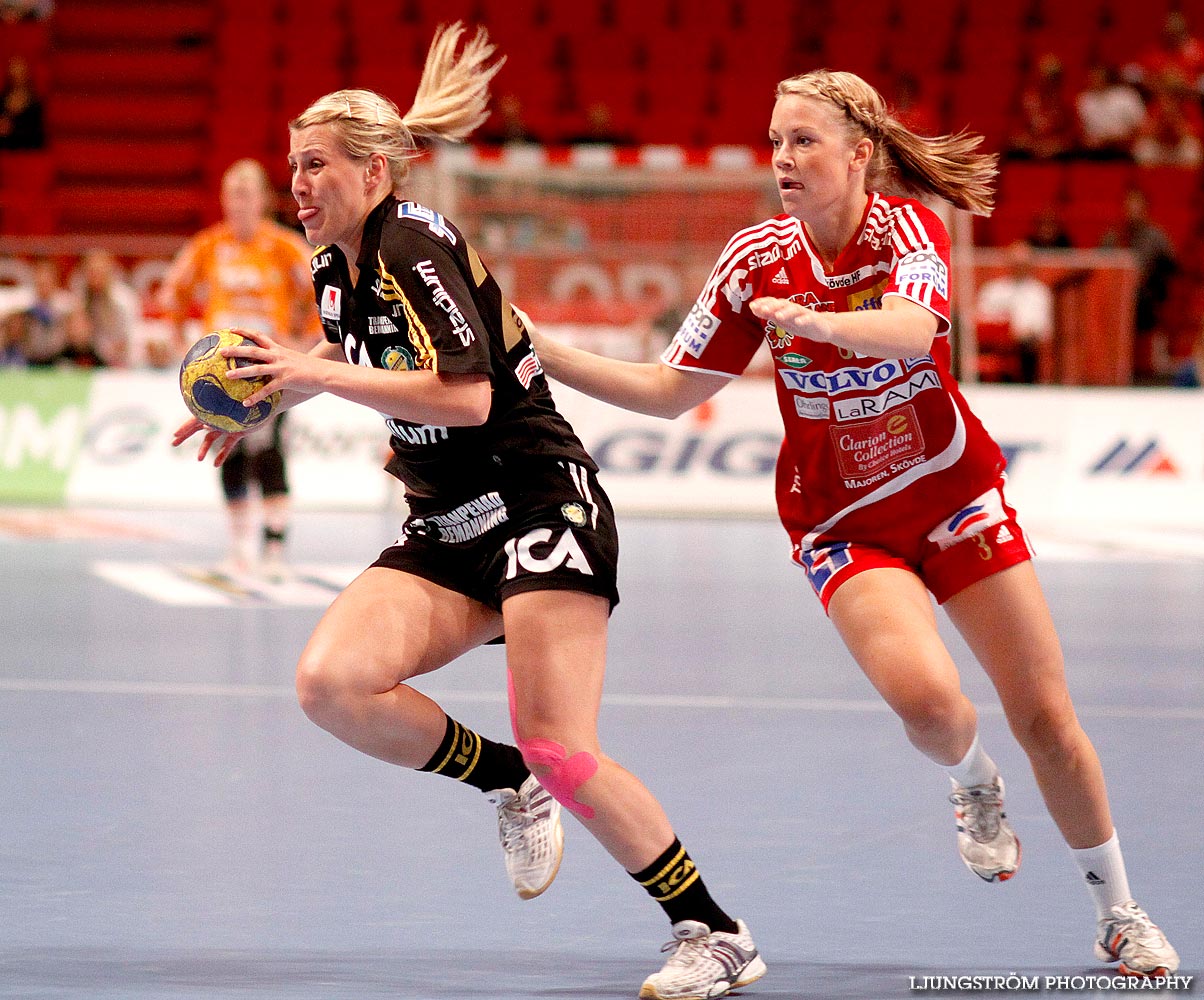 IK Sävehof-Skövde HF SM-FINAL Damer 32-19,dam,Ericsson Globe,Stockholm,Sverige,Handboll,,2009,16373