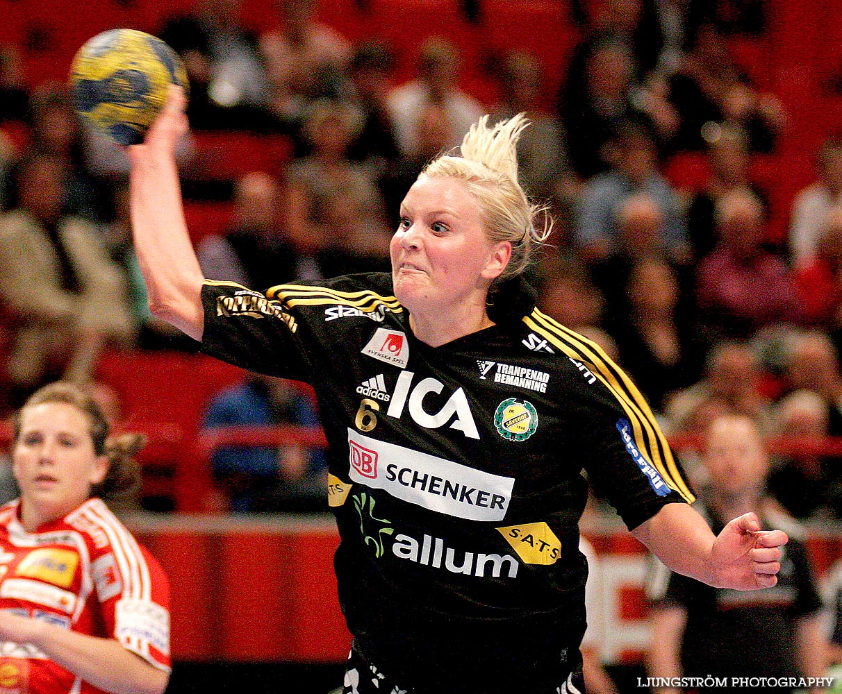 IK Sävehof-Skövde HF SM-FINAL Damer 32-19,dam,Ericsson Globe,Stockholm,Sverige,Handboll,,2009,16408